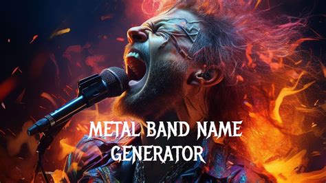 glam metal band name generator|Metal Band Name Generator.